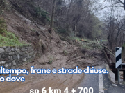 Maltempo, frane e strade chiuse e riaperte. Ecco dove