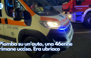 Piomba su un’auto, una 46enne rimane uccisa. Era ubriaco