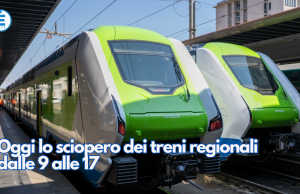 Oggi lo sciopero dei treni regionali dalle 9 alle 17