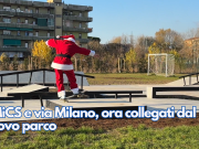 Il MiCS e via Milano, ora collegati dal nuovo parco