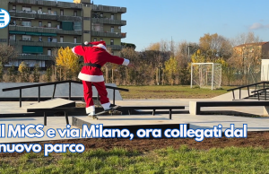 Il MiCS e via Milano, ora collegati dal nuovo parco