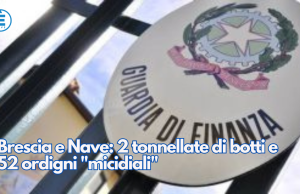 Brescia e Nave: 2 tonnellate di botti e 52 ordigni “micidiali”