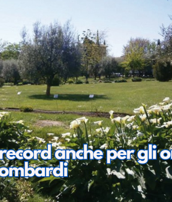 Anno da record anche per gli orti botanici lombardi
