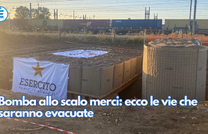 Bomba allo scalo merci: ecco le vie che saranno evacuate
