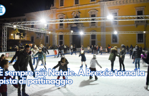 È sempre più Natale. A Brescia torna la pista di pattinaggio