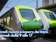 Giovedì nuovo sciopero dei treni regionali dalle 9 alle 17