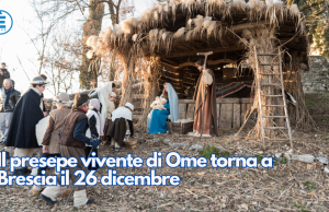 Il presepe vivente di Ome torna a Brescia il 26 dicembre