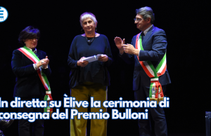 In diretta su Èlive la cerimonia di consegna del Premio Bulloni