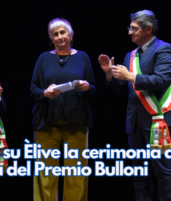 In diretta su Èlive la cerimonia di consegna del Premio Bulloni