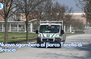 Nuovo sgombero al parco Tarello di Brescia