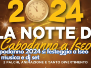 Capodanno 2024 si festeggia a Iseo tra musica e dj set