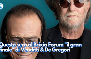Questa sera al Brixia Forum “il gran finale” di Venditti & De Gregori