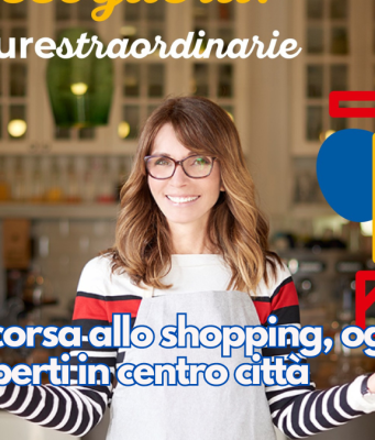 L’ultima corsa allo shopping, oggi negozi aperti in centro città