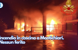 Incendio in cascina a Montichiari. Nessun ferito