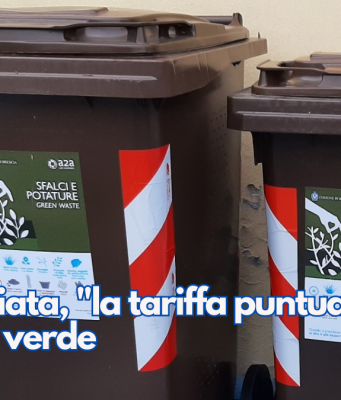 Differenziata, “la tariffa puntuale” inizia dal verde