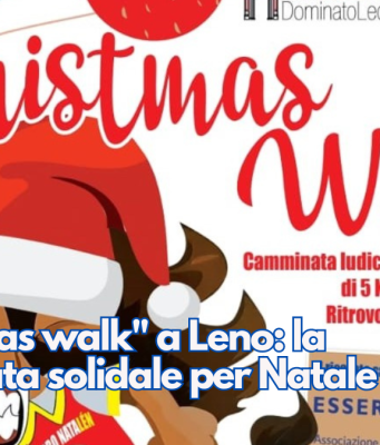 “Christmas walk” a Leno: la camminata solidale per Natale