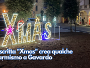 La scritta “Xmas” crea qualche allarmismo a Gavardo