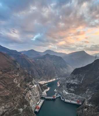 Cina: stazione idroelettrica di Wudongde tra Sichuan e Yunnan