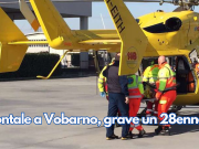 Frontale a Vobarno, grave un 28enne