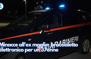 Minacce all’ex moglie, braccialetto elettronico per un 37enne