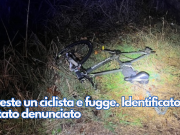 Investe un ciclista e fugge. Identificato, è stato denunciato