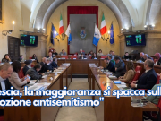 Brescia, la maggioranza si spacca sulla “mozione antisemitismo”