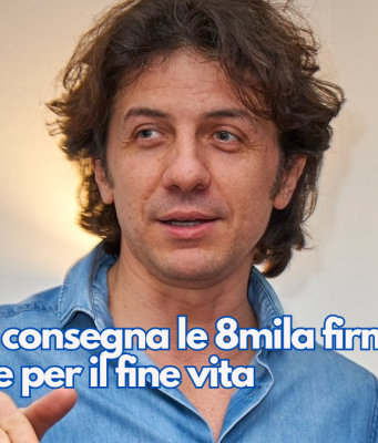 Cappato consegna le 8mila firme lombarde per il fine vita