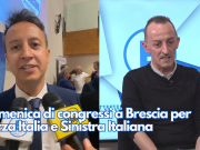 Domenica di congressi a Brescia per Forza Italia e Sinistra Italiana