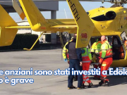 Due anziani sono stati investiti a Edolo, uno è grave