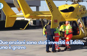 Due anziani sono stati investiti a Edolo, uno è grave