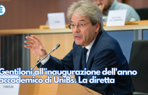 Gentiloni all’inaugurazione dell’anno accademico di UniBs. La diretta