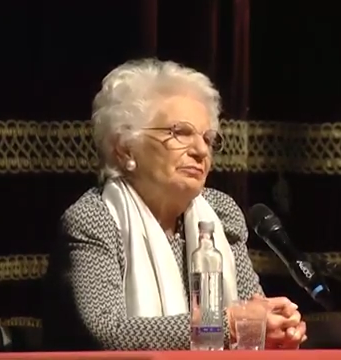 Liliana Segre agli Arcimboldi, stasera alle 21 su Èlive