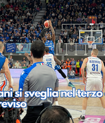 La Germani si sveglia nel terzo quarto e batte Treviso