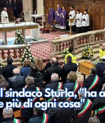 L’addio al sindaco Sturla, “ha amato il suo paese più di ogni cosa”