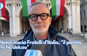 Natali lascia Fratelli d’Italia, “il partito mi ha deluso”