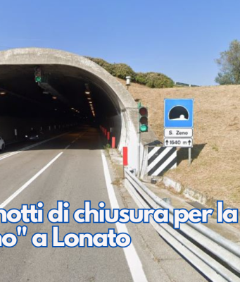 Quattro notti di chiusura per la galleria “San Zeno” a Lonato