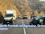 Schianto frontale ad Agnosine. Grave un uomo