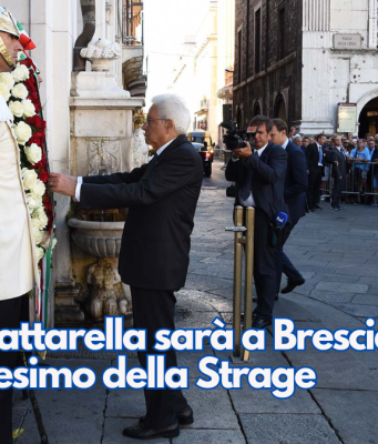 Sergio Mattarella sarà a Brescia per il cinquantesimo della Strage