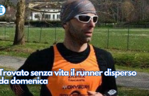 Trovato senza vita il runner disperso da domenica