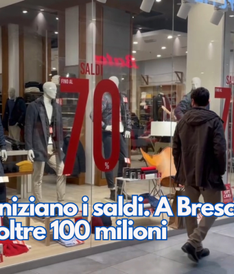 Venerdì iniziano i saldi. A Brescia valgono oltre 100 milioni