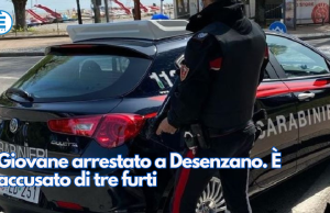 Giovane arrestato a Desenzano. È accusato di tre furti