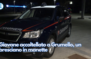 Giovane accoltellato a Grumello, un bresciano in manette