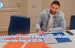 Lezzerini rimane a Brescia. Contratto rinnovato fino al 2026