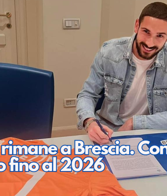Lezzerini rimane a Brescia. Contratto rinnovato fino al 2026