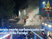 Operaio morto carbonizzato nel piazzale della Feralpi