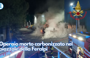 Operaio morto carbonizzato nel piazzale della Feralpi