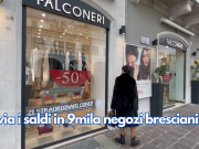 Al via i saldi in 9mila negozi bresciani