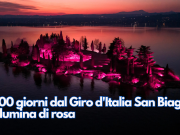 A 100 giorni dal Giro d’Italia San Biagio si illumina di rosa