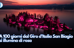 A 100 giorni dal Giro d’Italia San Biagio si illumina di rosa