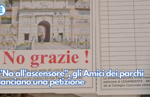 “No all’ascensore”, gli Amici dei parchi lanciano una petizione